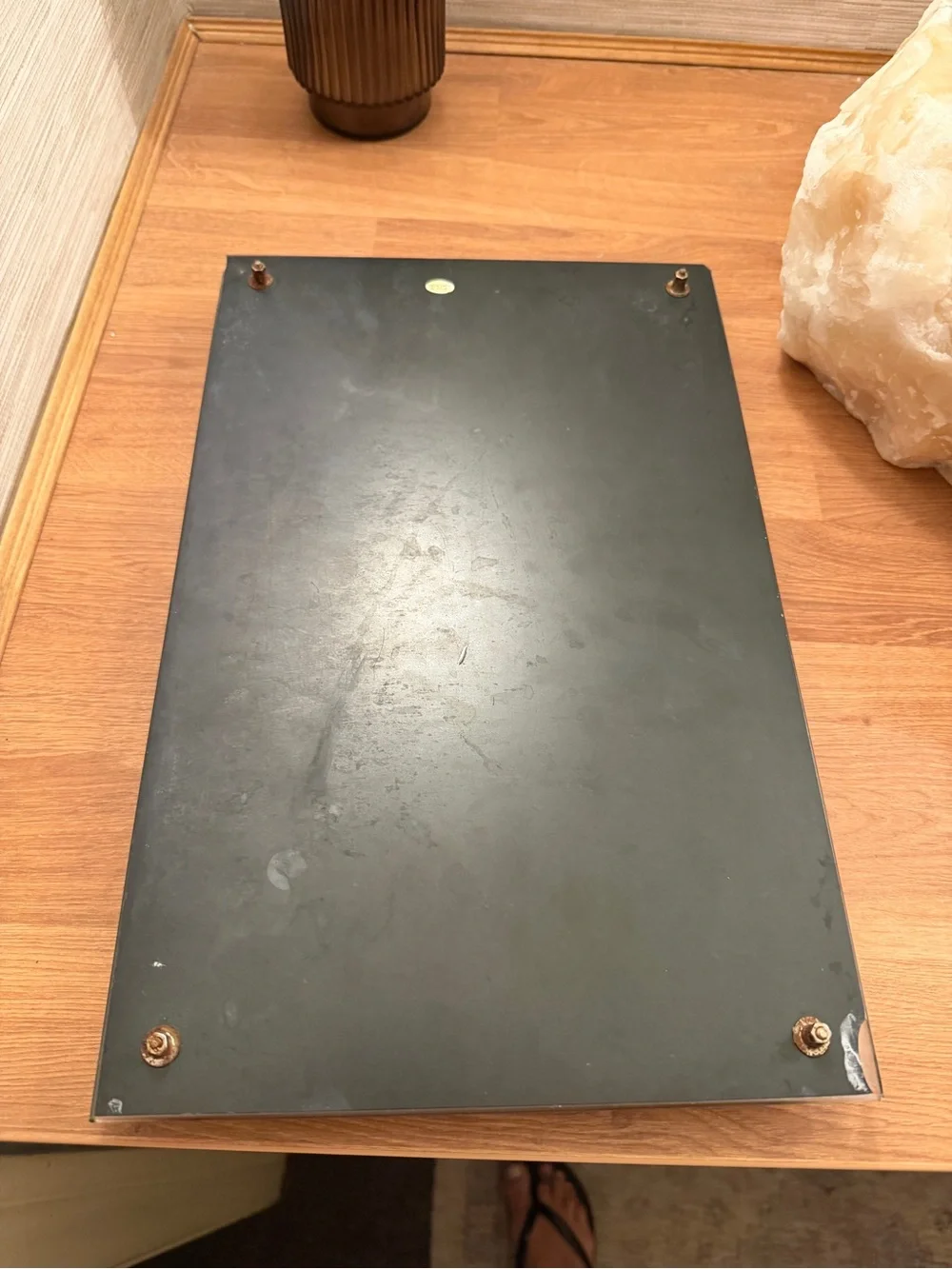 Vintage mirrored vanity tray